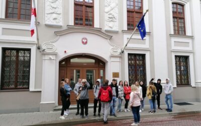 Wilno w maju – staże zagraniczne uczniów ZSCKR w Rudce