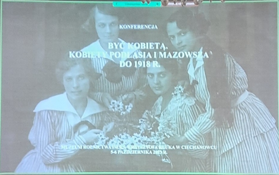 Konferencja historyczna w Ciechanowcu.